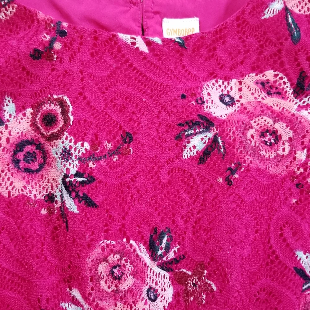 Gymboree floral lace